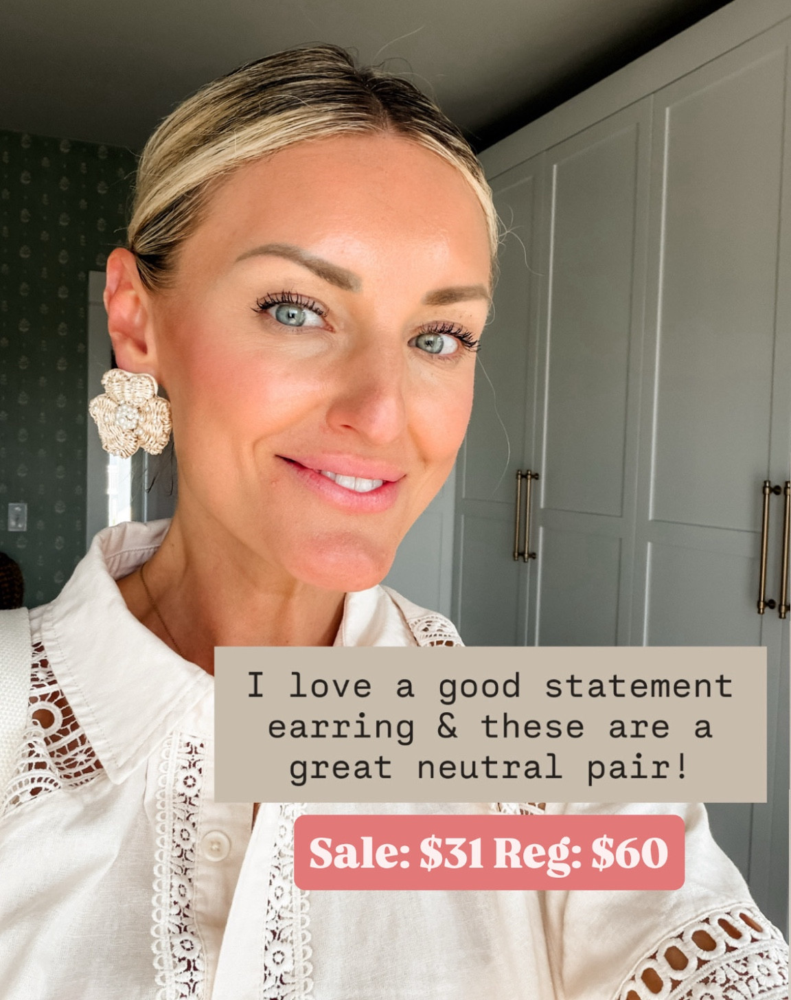 These floral raffia statement earrings are so cute, & they’re on sale this weekend! The perfect summer accessory! 

Loverly Grey, Ann Taylor sale, statement earrings, summer accessories, Memorial Day weekend 

#LTKSaleAlert #LTKSeasonal