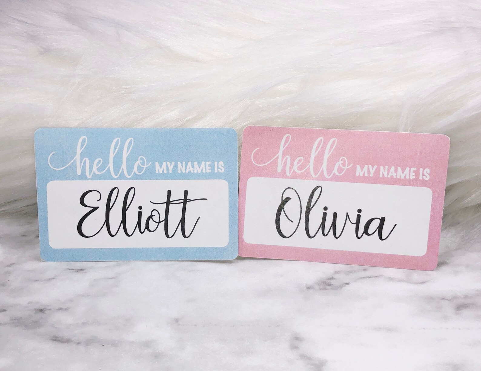 Hello My Name is Sticker, Hello My Name is Sticker Baby Announcement Sticker, Newborn Name Sticke... | Etsy (US)
