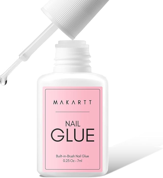 Makartt Super Strong Nail Glue for Press ons: Acrylic Nail Tips-Fake Nails-Salon Quality, No UV N... | Amazon (US)