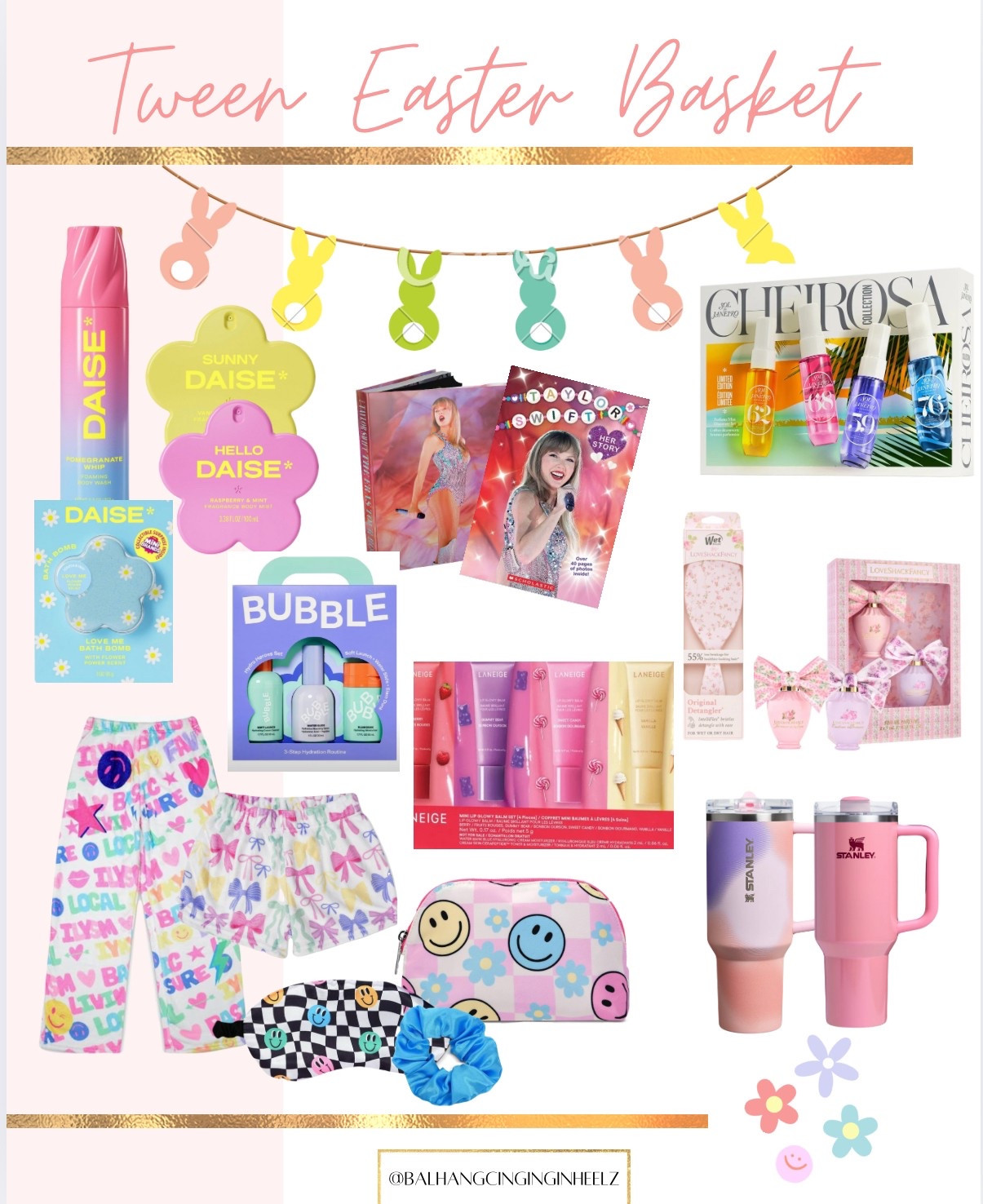 Tween Girl Easter Basket filler ideas 🌸


#tweengirlgift
#tweengirlgiftideas
#girlseasterbasket
#kidseasterbasketideas
#easterbasketfiller
#tweengirleasterbasket
#targetdollarsport
#targetfinds
#stanley
#riodejaneiro
#loveshackfancy

#LTKSeasonal #LTKSaleAlert #LTKKids