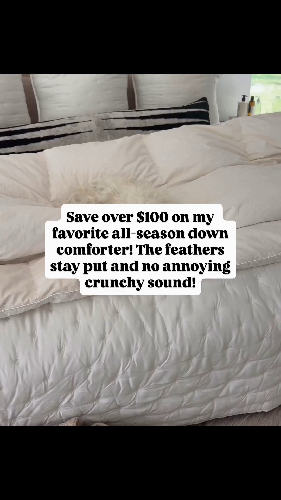 All-season down comforter

#LTKHome #LTKSaleAlert