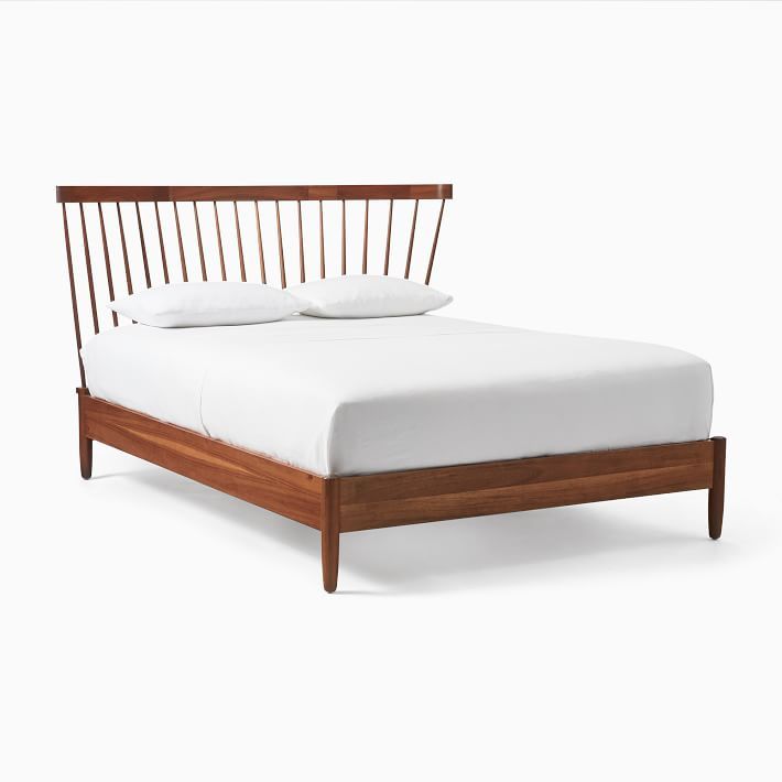 Chadwick Mid-Century Spindle Bed | West Elm (US)