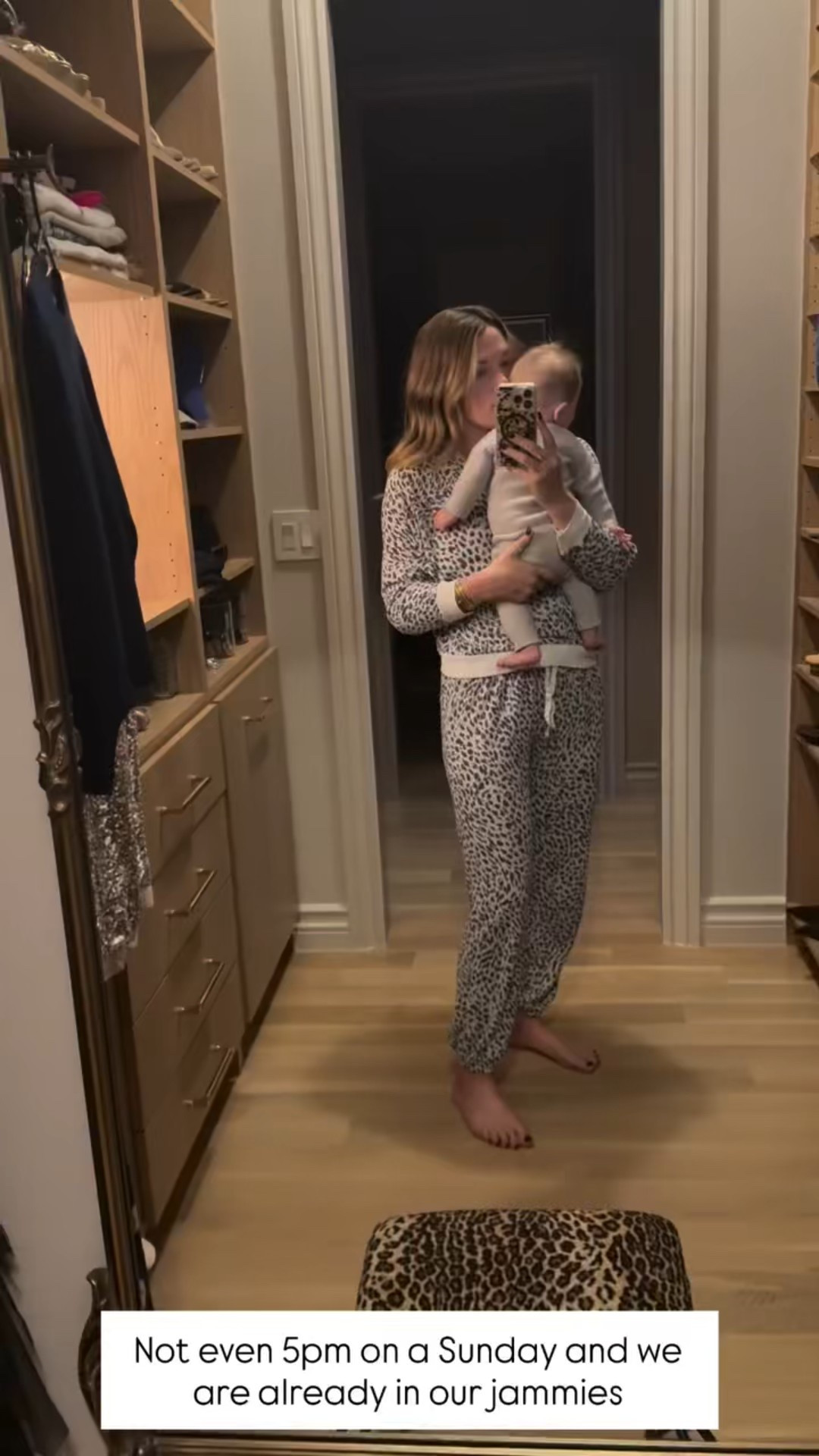 Not even 5pm on a Sunday and we are already in our jammies! I love this cozy leopard print set 🐆

#LTKootd #LTKSeasonal #LTKmomlife