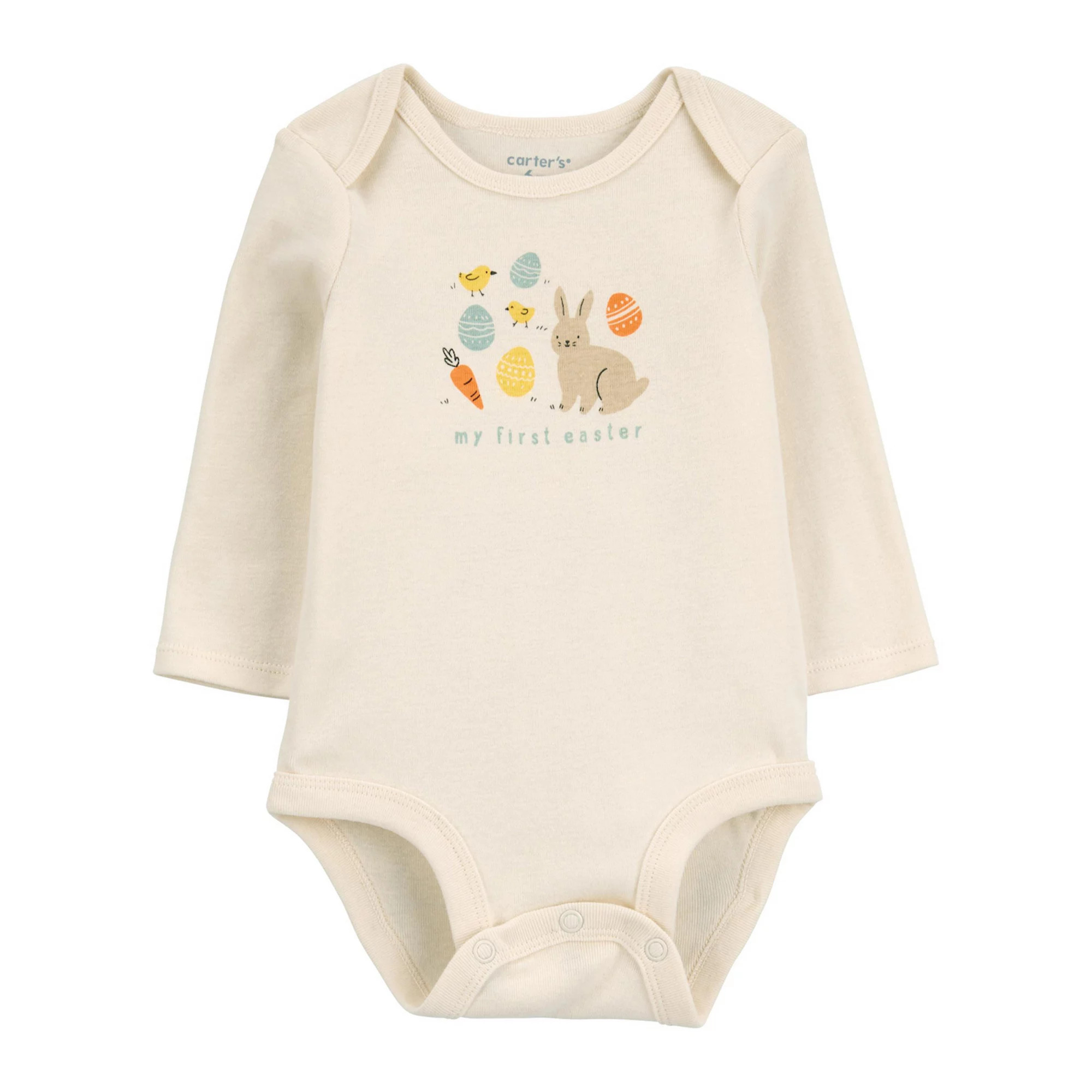 Baby Carter's My First Easter Long-Sleeve Bodysuit | Kohl's