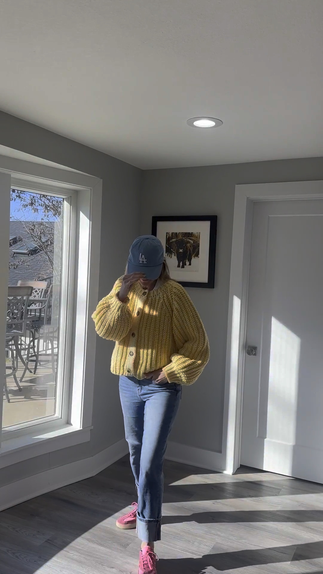 Bringing a bit of sunshine into 2026 with this vibrant yellow look! ☀️✨ I am absolutely loving the texture of this chunky knit cardigan—it’s the perfect weight for those chilly January mornings. I’ve styled it with my favorite cuffed straight-leg jeans and an embellished pointed-toe heel to keep the outfit feeling polished and elevated for a weekend brunch or a casual meeting. 🥂🕊️ @VICI 

Last Call for Savings: You can still score 30% OFF SITEWIDE at Vici with code Jan30! It’s the best time to grab those statement pieces you’ve had your eye on. Shop the full look at the link in my bio! 🔗💛 #ViciDolls #WinterStyle #YellowAesthetic #CasualChic

Yellow chunky cardigan, knit button-up sweater, cuffed straight leg jeans, embellished pointed toe heels, bright winter outfit, Vici sale code, jan30, sunny winter style, elevated basics, weekend brunch look, textured knitwear, monochromatic neutrals with a pop, Kansas City fashion, effortless chic, winter to spring transition, boutique style, shop my look, LTKunder100, stylish knitwear, January 2026 fashion, la dodgers, ball cap, blue cap, @VICI  @adidas 

#LTKOver40 #LTKActive