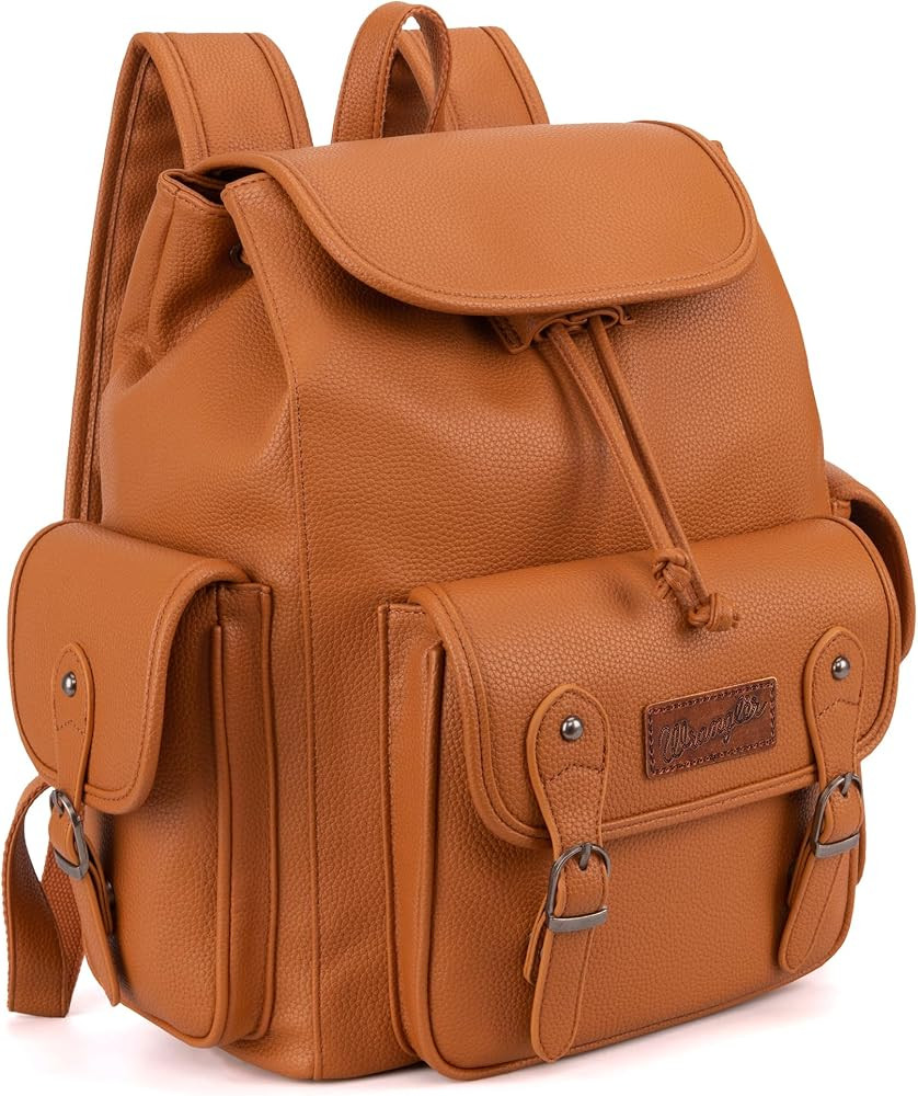 Wrangler Vintage Backpack Purse for Women Men Business Travel Waterproof Bags | Amazon (US)