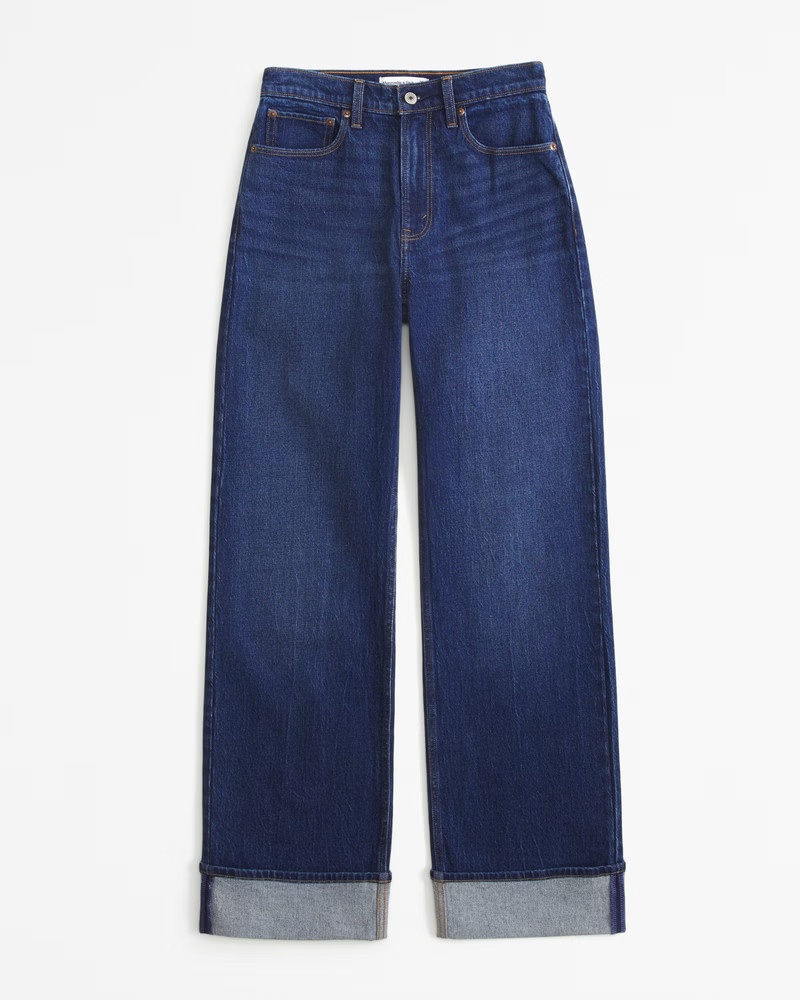 Women's High Rise 90s Relaxed Jean | Women's Bottoms | Abercrombie.com | Abercrombie & Fitch (US)
