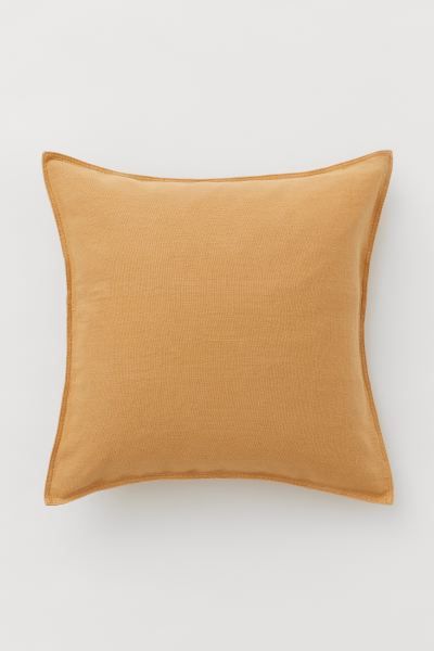 Washed Linen Cushion Cover | H&M (US + CA)