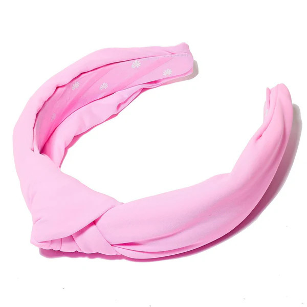 BUBBLEGUM NEOPRENE KNOTTED HEADBAND | LELE SADOUGHI