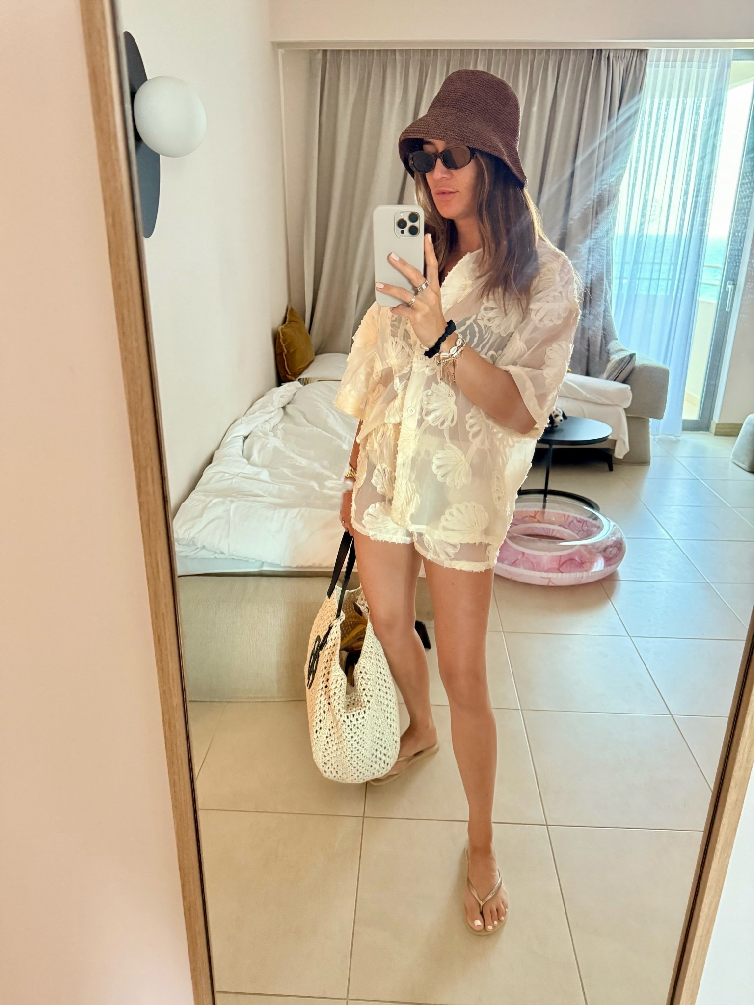 Sheer shell beach outfit - perfect for a European summer 🐚 

#LTKstyletip #LTKsummer #LTKswimwear