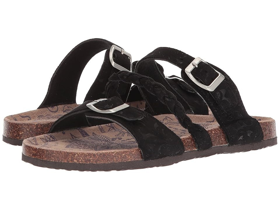 MUK LUKS Violet (Black) Women's Sandals | 6pm
