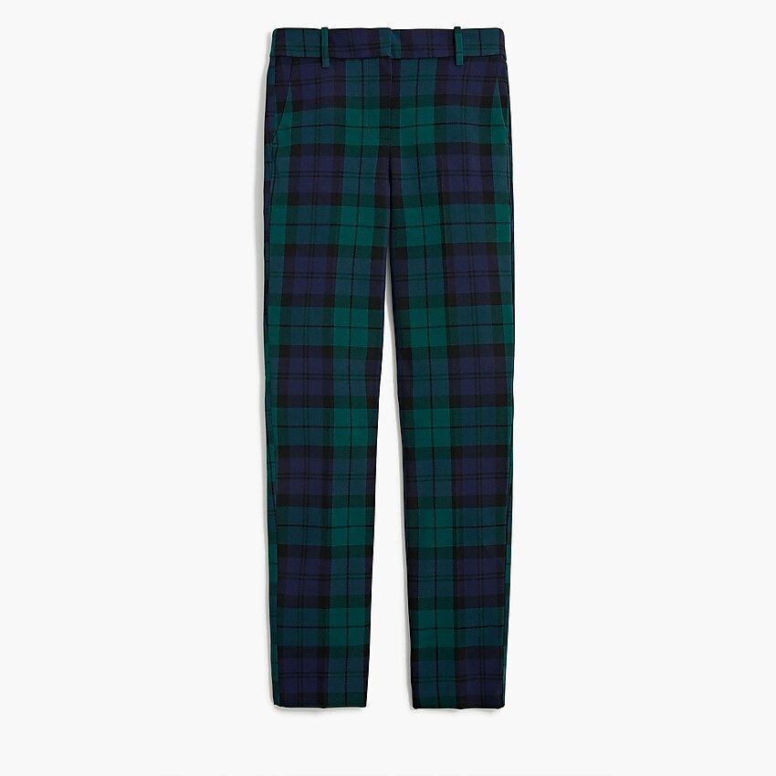 Full-length Ruby pant in Black Watch plaid | J.Crew Factory