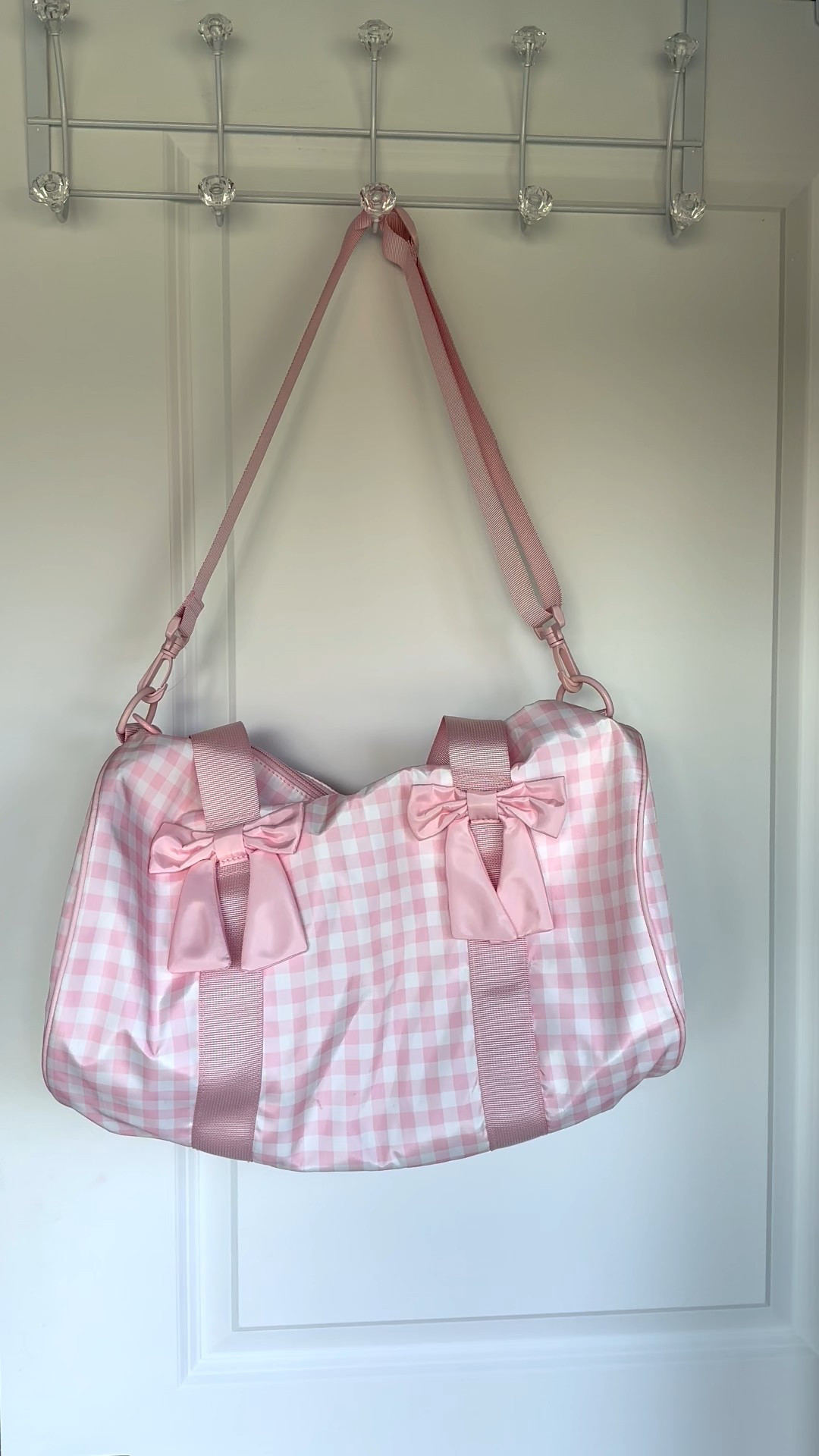 Obsessed with this Girls’ Gingham + Bows Duffel Bag 🎀✨ Perfect for dance class, sleepovers, travel, sports, or everyday style. Cute + functional = must-have! #LTKKids #DanceBag #SleepoverEssentials #EverydayStyle #TrendingNow #MiniStyle #LTKFinds

#LTKKids #LTKTravel #LTKItBag