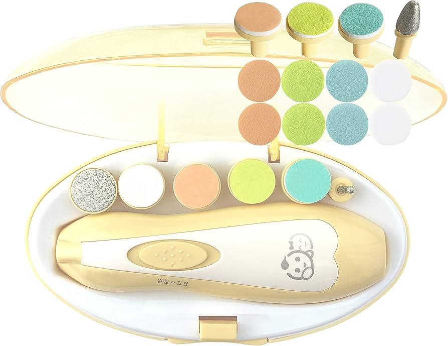 Baby Nail Clippers 20 in 1 by Royal Angels | Safe Electric Baby Nail Trimmer, Baby Nail File Kit,... | Amazon (US)