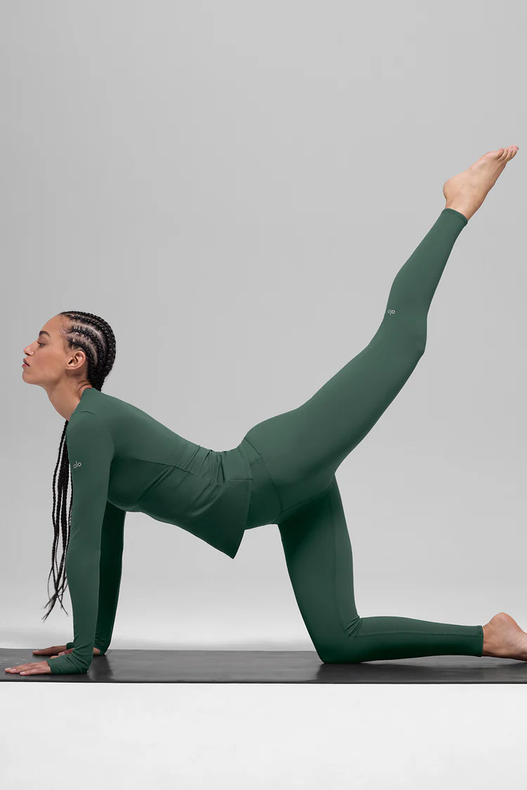 Airbrush Winter Warm High-Waist Nocturne Legging | Alo Yoga (US)