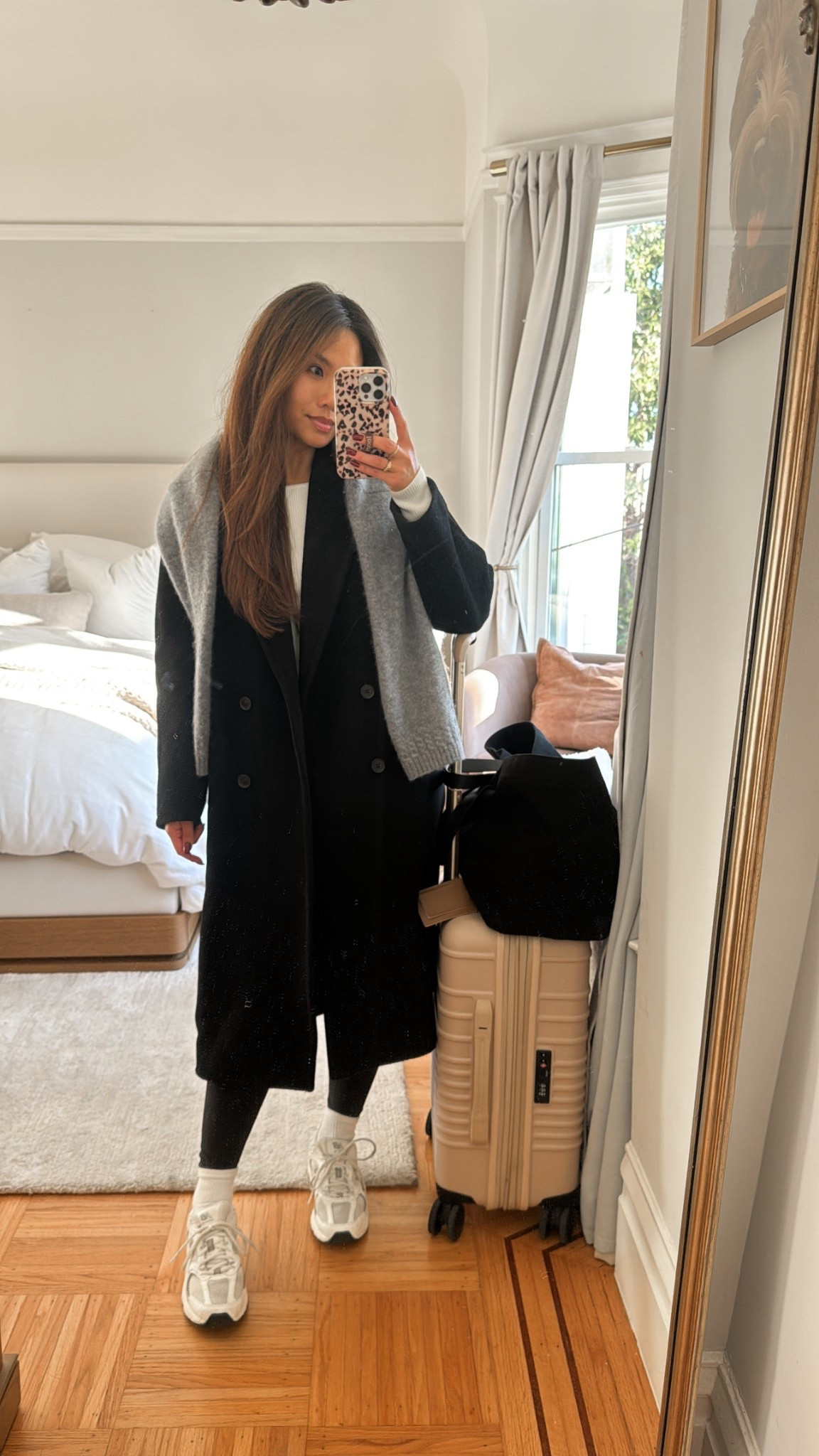 Airport outfit ✈️ I always try to wear my thickest coat on the plane and comfy sneakers :)

Sizing:
Coat - sized down, runs big, XXS regular length
Sweater - sized up for relaxed fit, S
Long sleeve - old, linked similar
Align leggings - tts, 4
Sneakers - run a little big but I stuck with my true size 

#LTKFindsUnder100 #LTKPetite #LTKTravel