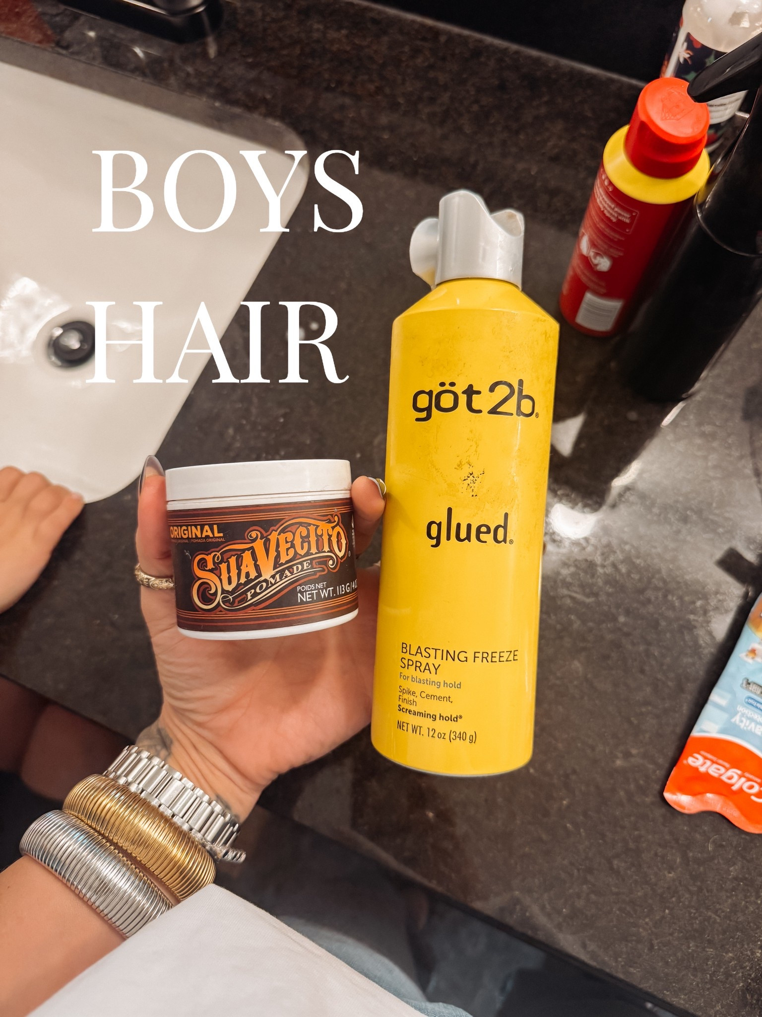 Holds all the way through school & sports


#LTKMens #LTKBeauty #LTKKids