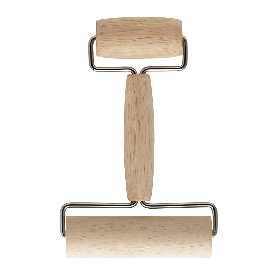 Mrs. Anderson’s Baking Double Dough Roller, Includes 4.125 and 2.375-Inch Wide Cylinders, Rubbe... | Amazon (US)