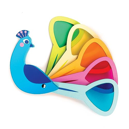 Tender Leaf Toys - Peacock Colors - Wooden Colors Learning Toys for Toddlers, Kids, Pre-School Children Activity Game - Gifts, Animal Toy - Early Learning, Play Set with Acrylic Window - Age 18M+ | Amazon (US)