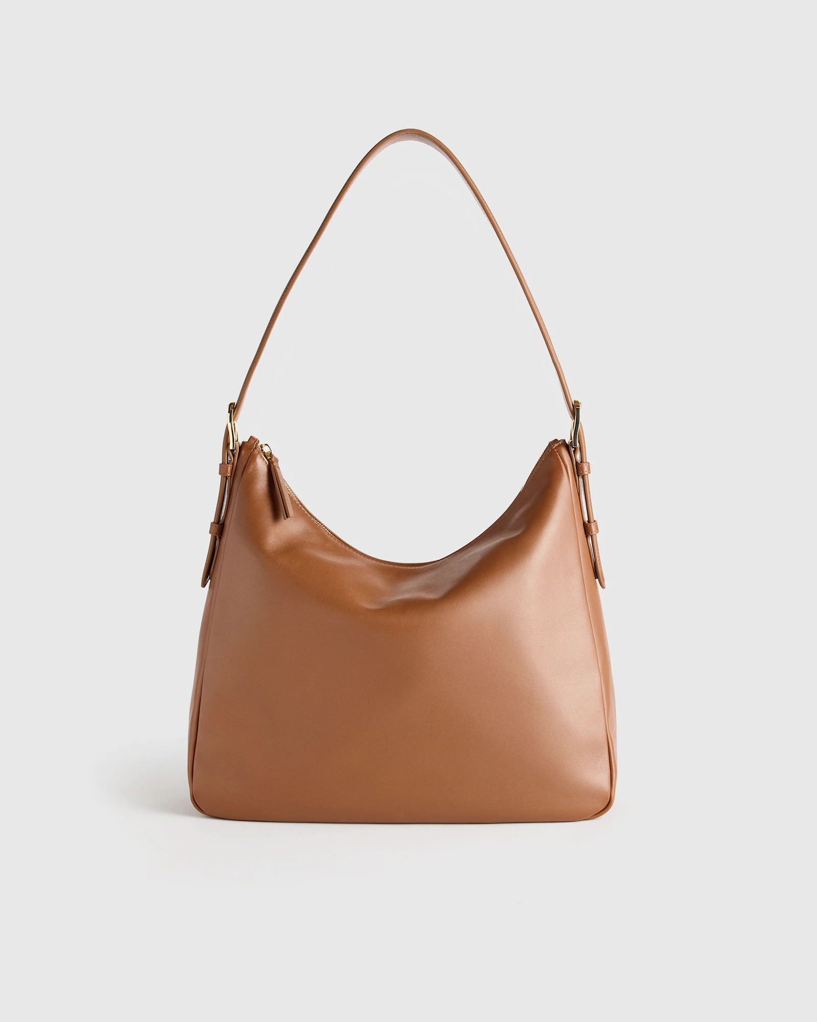 Sutton Shoulder Bag in Cognac | Quince