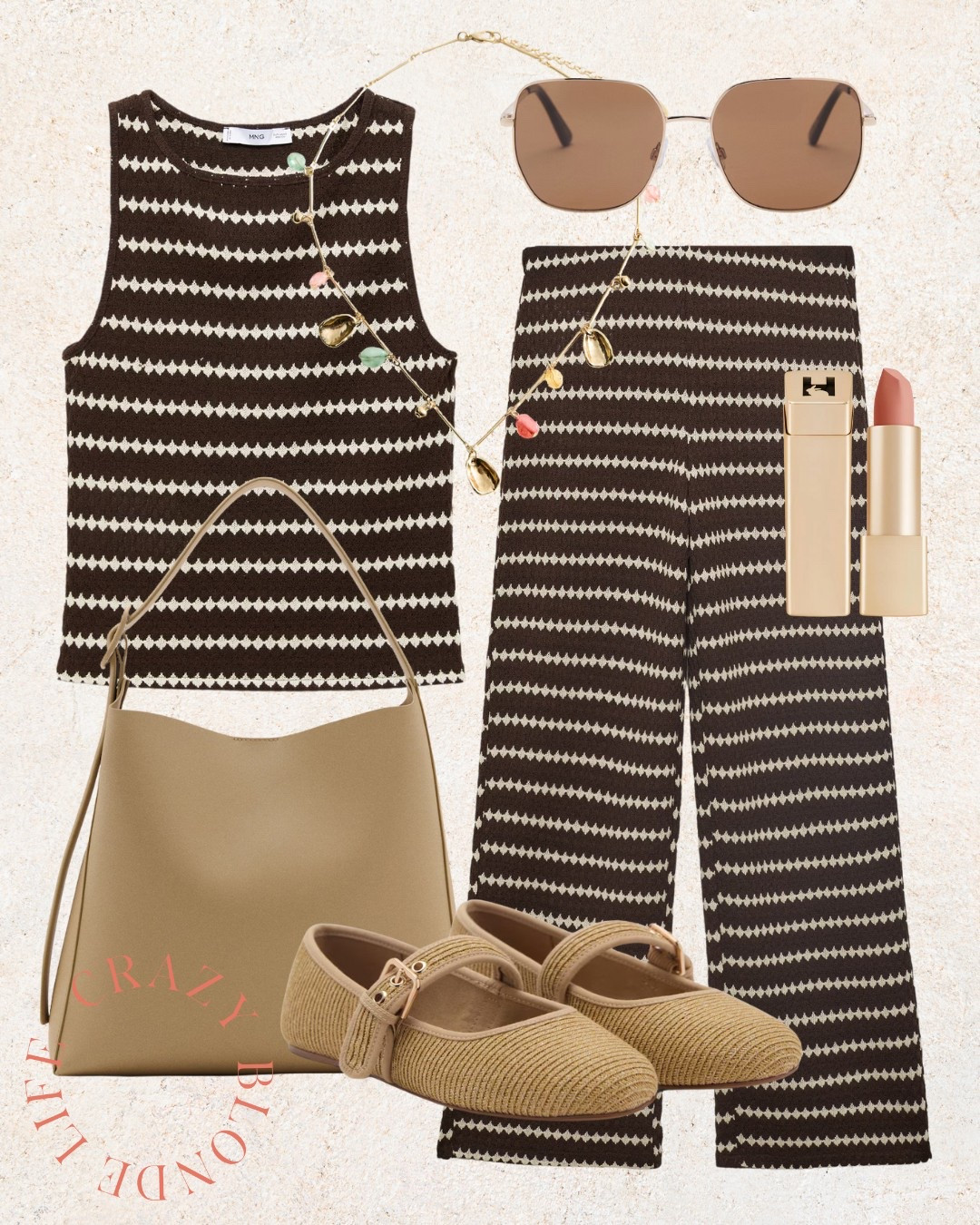 How cute is this knit set from Mango?? Such an easy and effortless look that is great for running errands, grabbing lunch, or a casual dinner look. 🤎🥂🌞

#LTKSummerEdit #LTKSeasonal #LTKShoeCrush