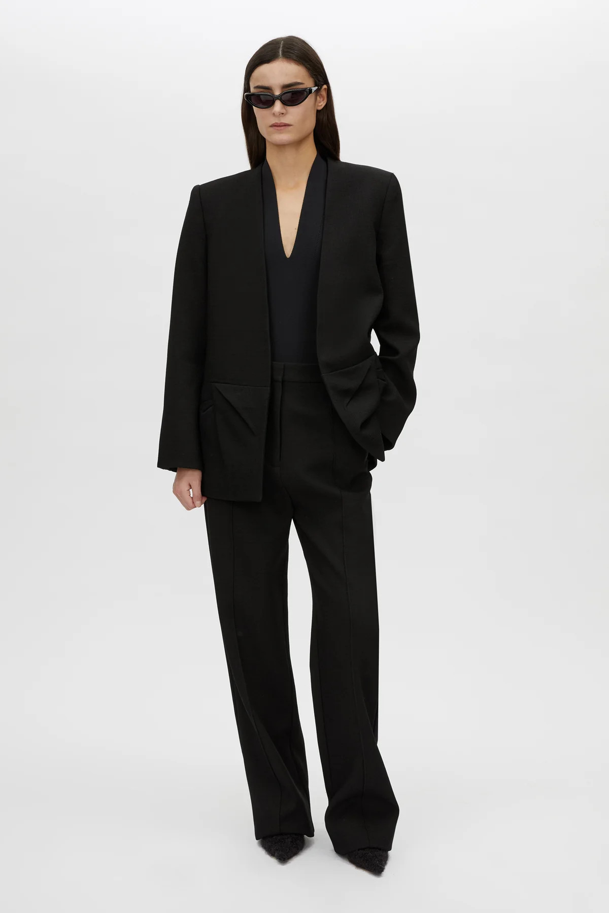 Starling Collarless Blazer | CAMILLA AND MARC (ANZ)