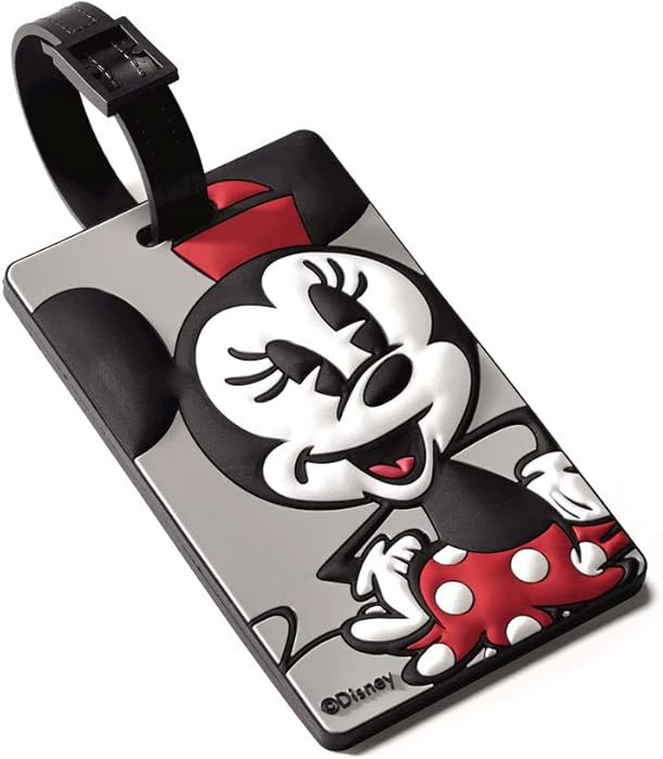 American Tourister Disney Luggage Tag, Minnie Mouse, One Size | Amazon (US)