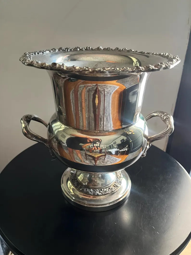 Vintage Sheridan Silver Plated Champagne Chiller Ice Bucket | Etsy (Global)