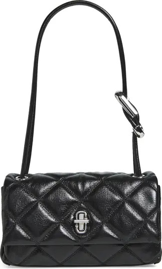 Marc Jacobs The Mini Dual Chain Diamond Quilted Leather Shoulder Bag | Nordstrom | Nordstrom