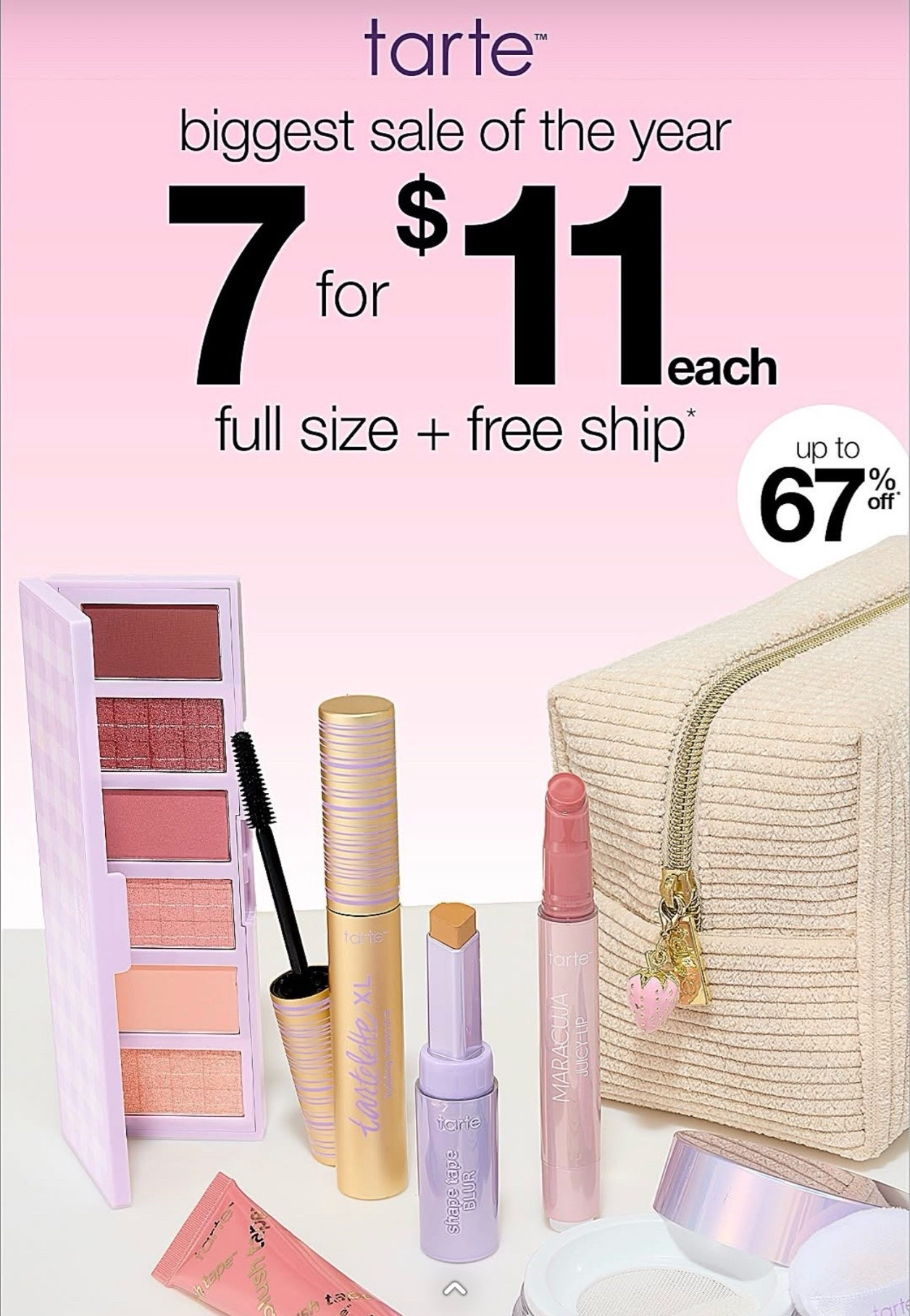 Tarte sale!! 🙌💓

#LTKselfcare #LTKSaleAlert #LTKBeauty