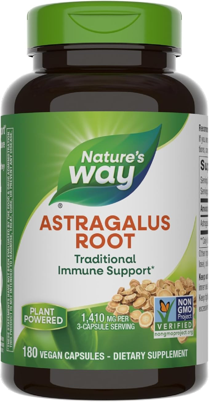 Nature's Way Astragalus Root - Astragalus Root Herbal Supplement - Traditional Immune Support* - ... | Amazon (US)
