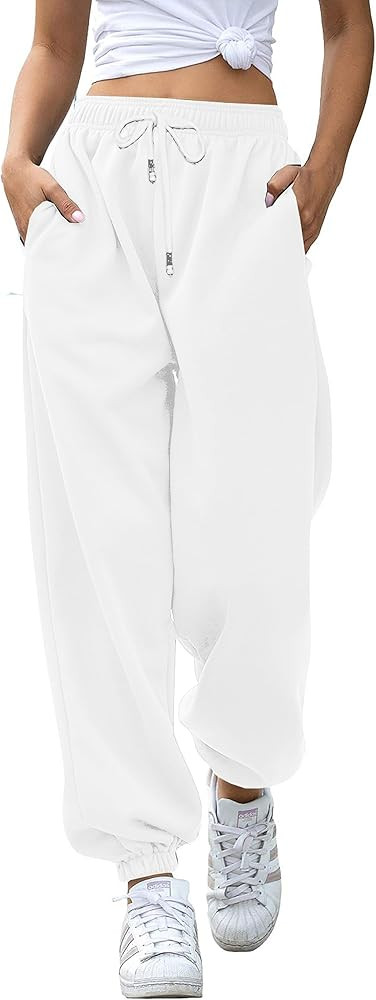 Gvraslvet Cinch Bottom Sweatpants for Women with Pockets | Amazon (US)