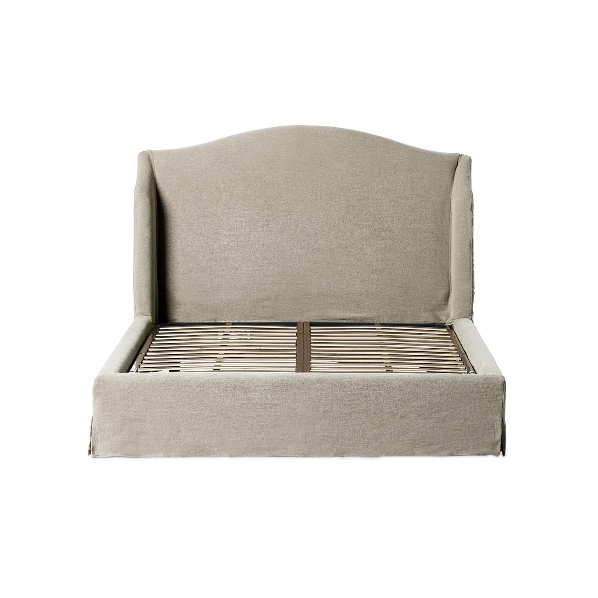 Mulberry Upholstered Wingback Bed | Wayfair North America