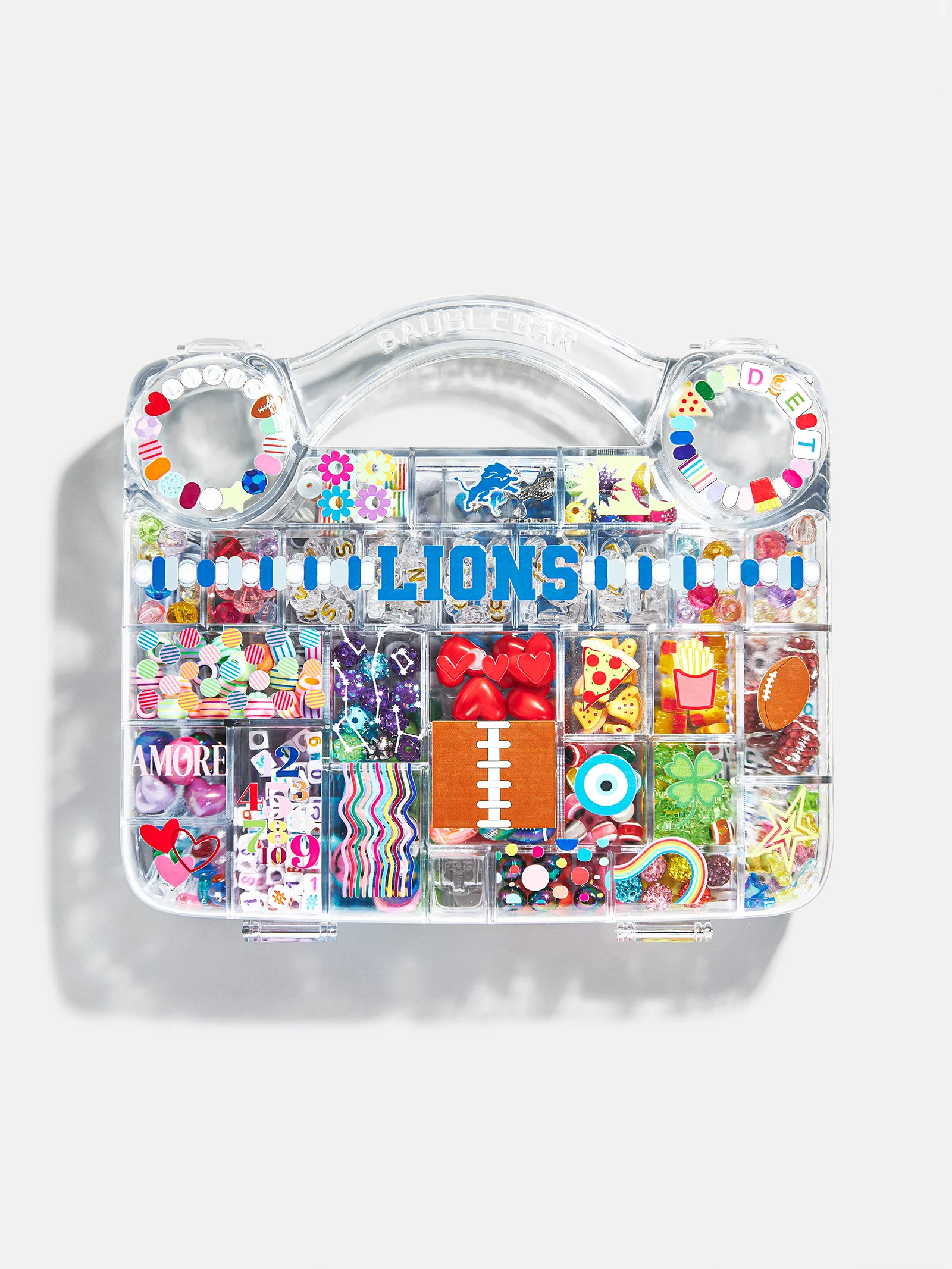 NFL Bracelet Bead Kit - Detroit Lions | BaubleBar