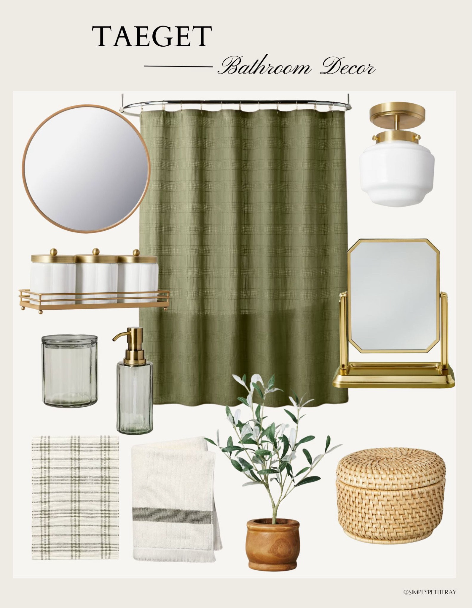 Target neutral green bathroom decor finds under $50

#LTKFindsUnder50 #LTKHome