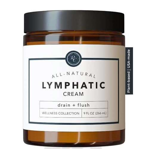 Rowe Casa Organics, Lymphatic Cream, Stimulates Lymph Fluid Drainage (9 FL Oz.) | Amazon (US)