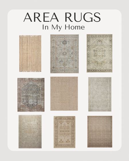 The area rugs I have & ❤️ 

Home decor 
Amazon decor 
Area rugs
Vintage rugs
Wool rugs
Loloi rugs

#LTKstyletip #LTKhome #LTKsalealert