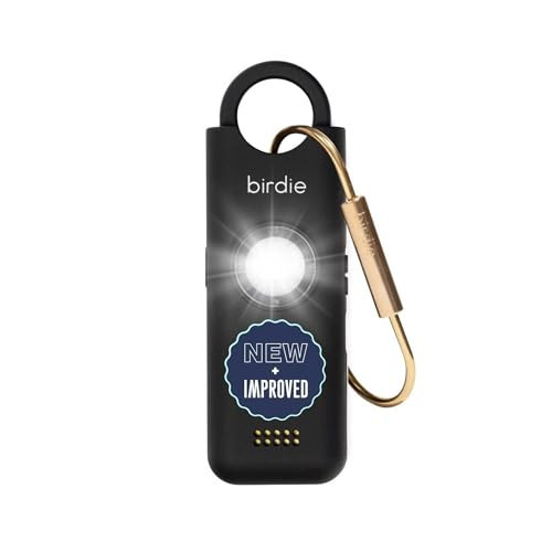 She’s Birdie 3.0 New Version – The Original Personal Safety Alarm for Women by Women–Loud Siren, Flash Light and Rechargeable Battery in a Variety of Colors (Charcoal Black) | Amazon (US)