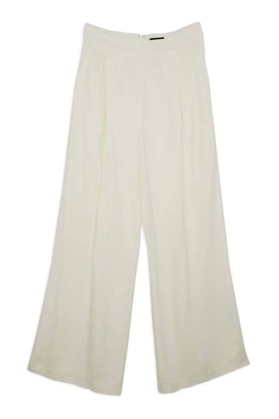 Tailored Pleated Wide Leg Trousers | Karen Millen UK + IE + DE + NL