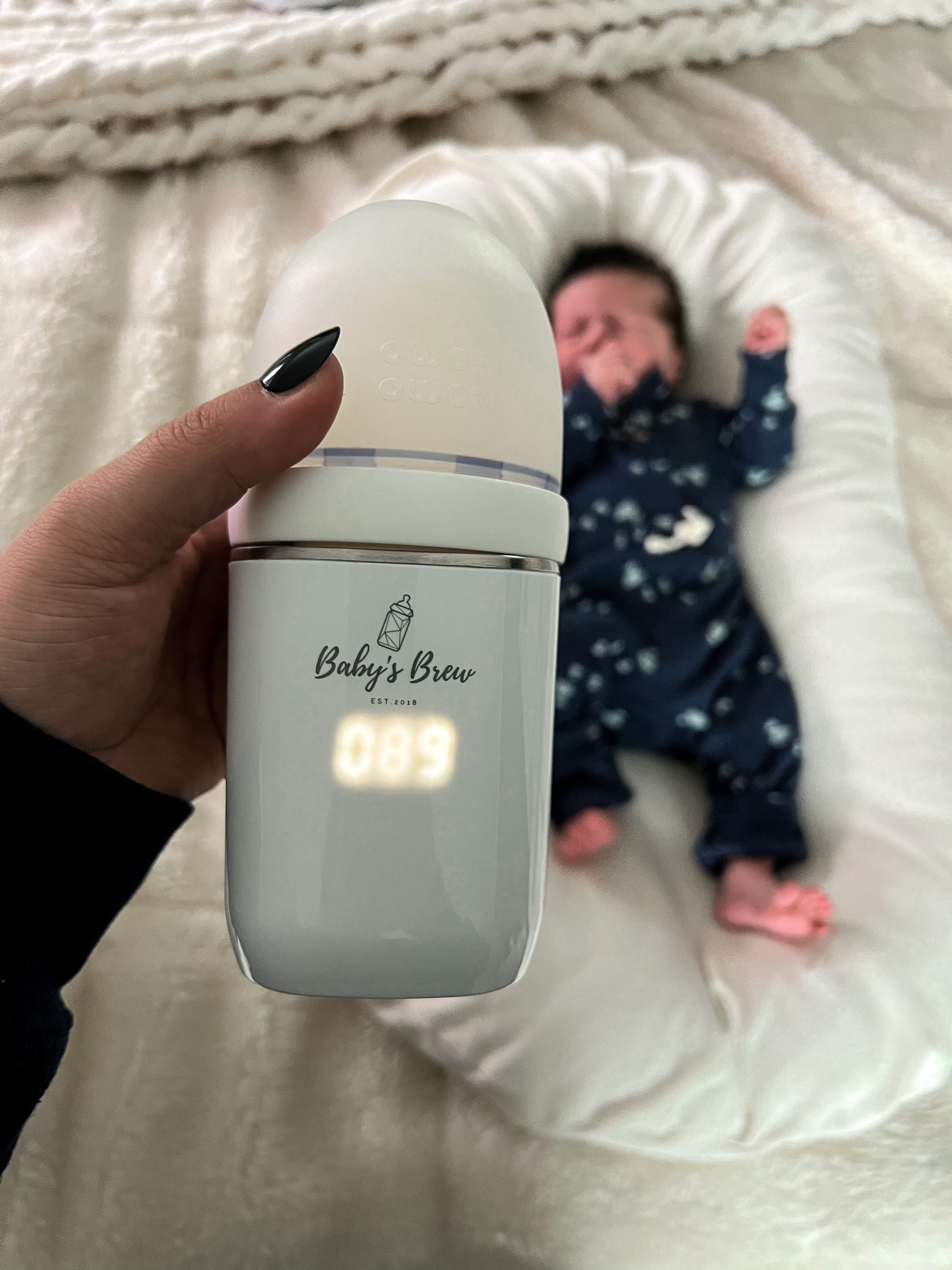 Baby product must have for moms with newborns, on the go, and travel! This portable bottle warmer by Baby’s Brew has been so great to have! Late night feedings I now don’t need to go downstairs and use our warmer, I keep the Baby’s Brew upstairs for quick and easy access. The warmer is also TSA approved which makes it perfect for travel and flights! 

#newmomhack #firsttimemom #breastfeeding #pumpingmom #pumpingmama #newmom #firsttimemom #postpartum #ltkfamily #ltkunder100 #ltkbump #ltkbaby #momonthego #babytravel #travelingmusthave #babyfeeding

#LTKstyletip #LTKbump #LTKbaby