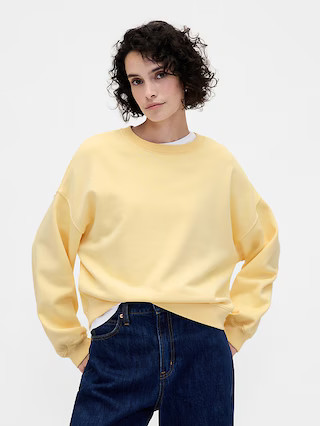 VintageSoft Wedge Crewneck Sweatshirt | Gap (US)