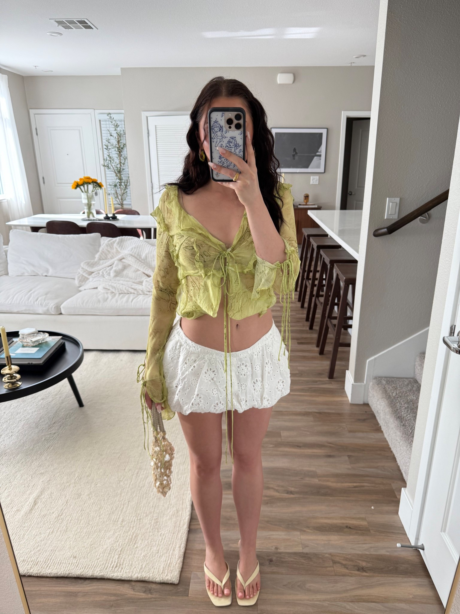 Cute summer outfit with white bubble skirt

#LTKStyleTip #LTKU #LTKFindsUnder100
