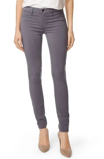 Women's J Brand 485 Mid Rise Skinny Jeans, Size 25 - Grey | Nordstrom