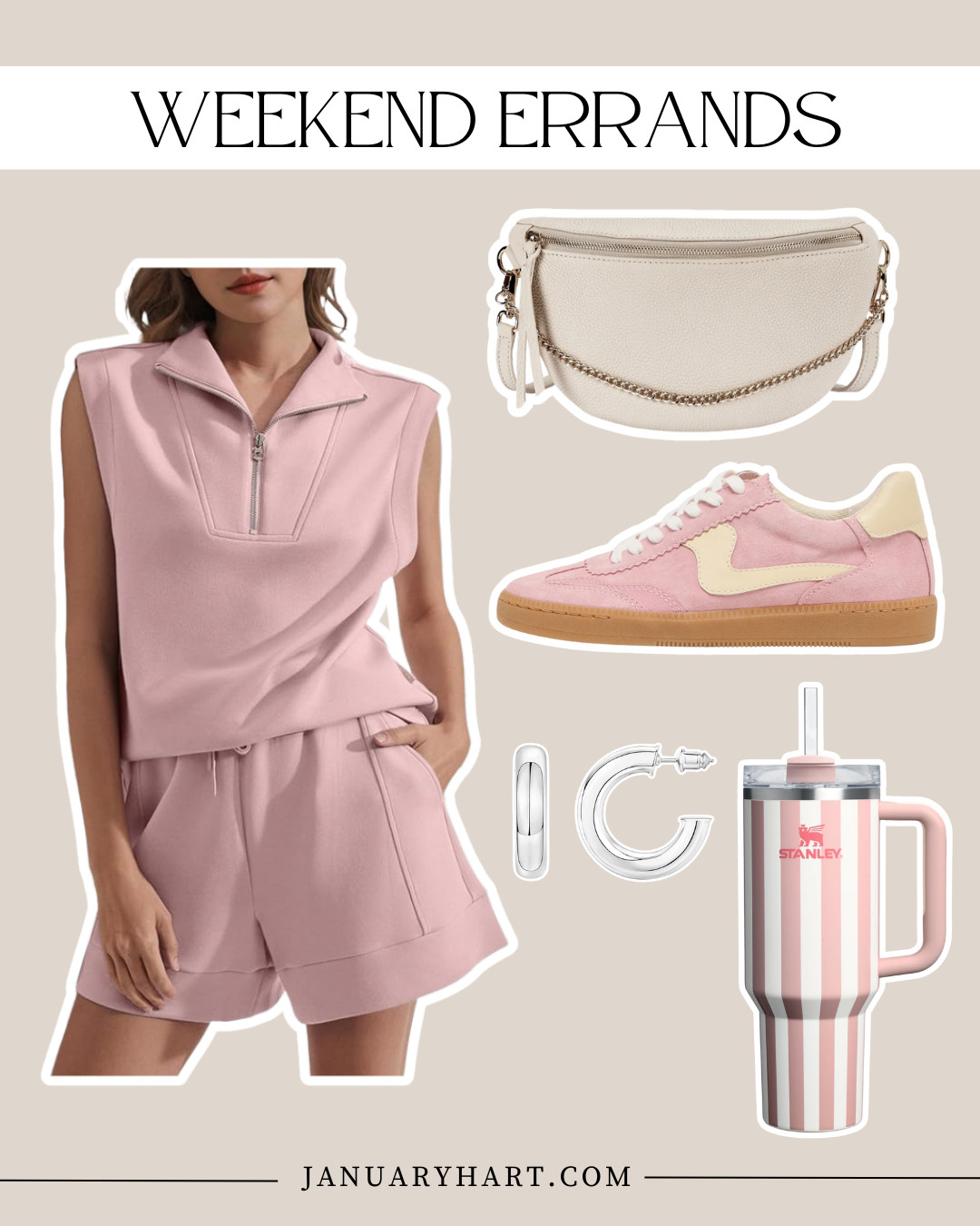 The May LookBook 💐

spring outfits, summer outfit ideas, two piece shorts set, pink shorts set, crossbody bag, pink sneakers, stanley cup, vacation outfits 

 #LTKFindsUnder50 #LTKFindsUnder100 #LTKStyleTip