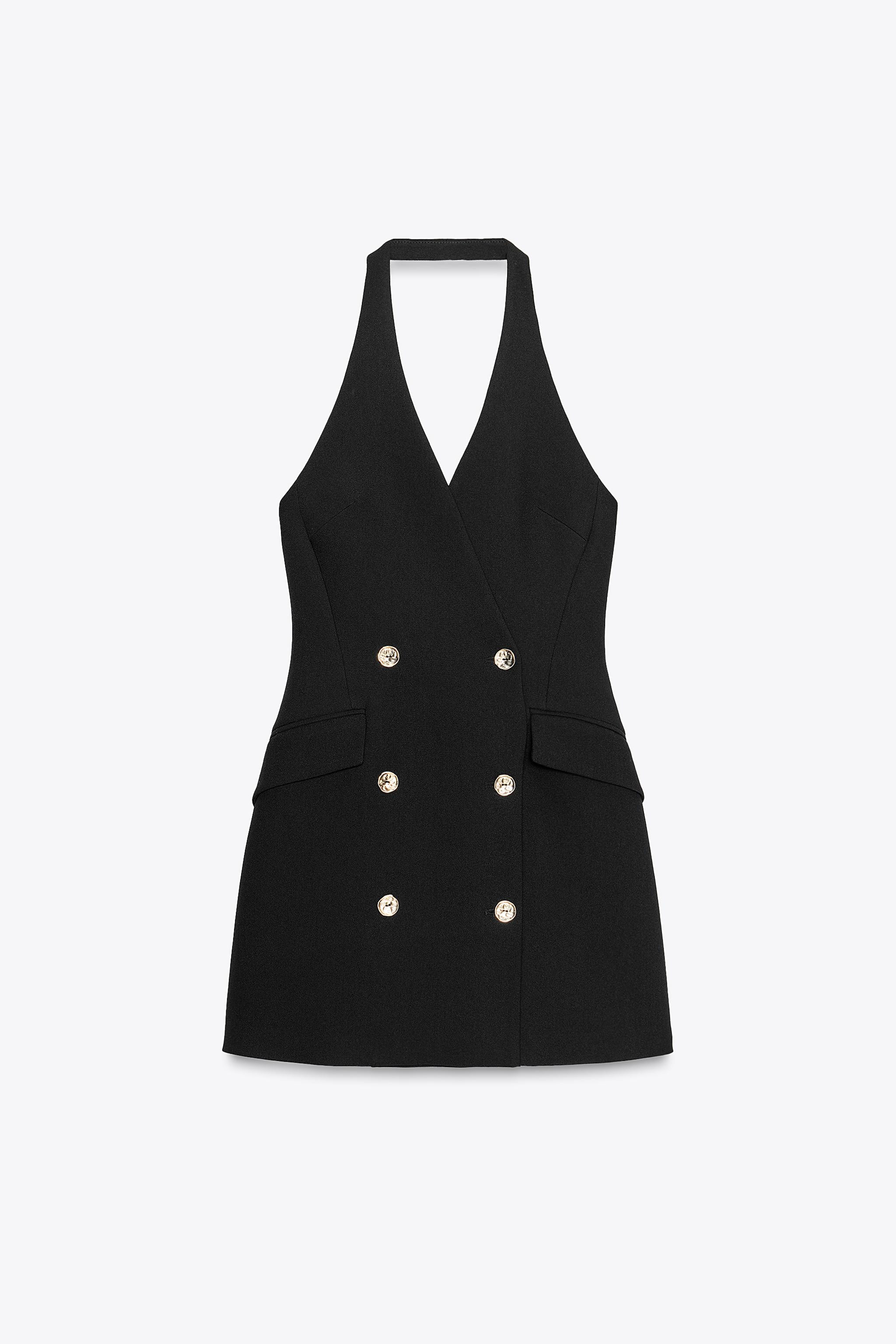 HALTER MINI BLAZER DRESS | Zara US