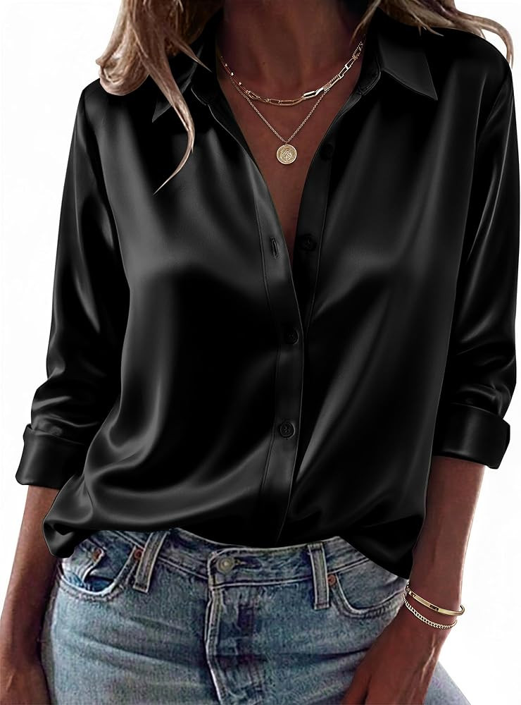 Business Casual Outfits, Fall Clothes, Button Up Shirts, Work Office Outfits, Professional formal... | Amazon (US)