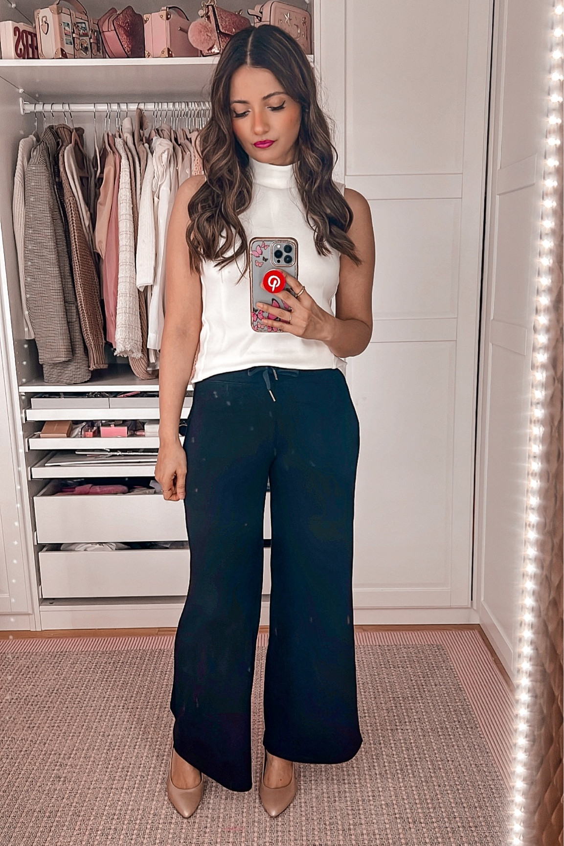 Spanx AirEssentials Mock Neck in Powder size S and Wide Leg Pants in Very Black size S

Use code ZEBAXSPANX for 10% off entire purchase + free shipping on spanx.ca



#LTKstyletip #LTKFind #LTKfit