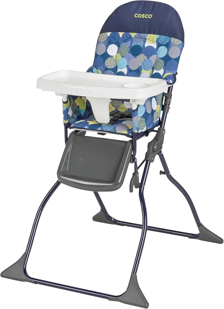 Cosco Kids Simple Fold Highchair for Baby, Simple Foldable High Chair, Convenient, Lightweight, a... | Amazon (US)