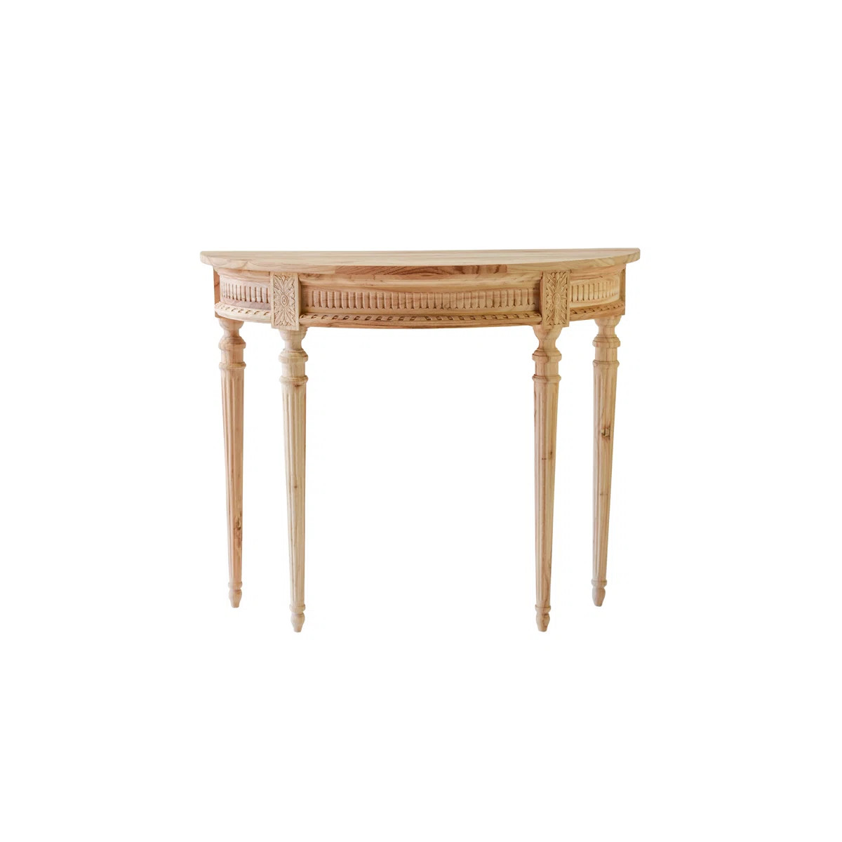 Raw 40.5'' Solid Wood Console Table | Wayfair North America