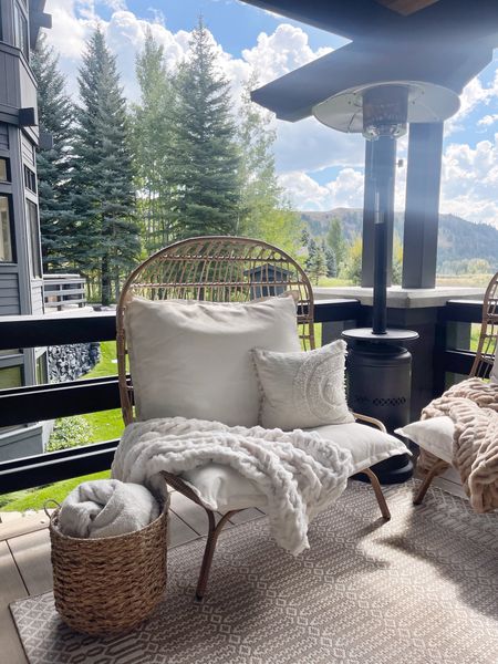 HOME \ cozy fall patio! Adding all the faux fur throw for cooler weather!

Walmart 
Decor
Accent chair 

#LTKfindsunder50 #LTKSeasonal #LTKhome